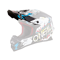 O'Neal 0623-957 ONeal 3 Series Radium Visor Gray/Pink/Hi-Viz,One Size O'Neal 0623-957 ONeal 3 Series Radium Visor Gray/Pink/Hi-Viz,One Size