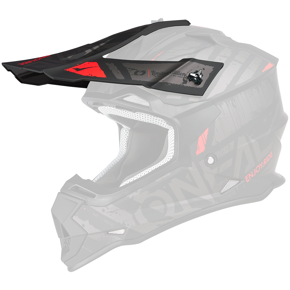 O Neal Shop O Neal Visor 2SRS Helmet GLITCH black gray