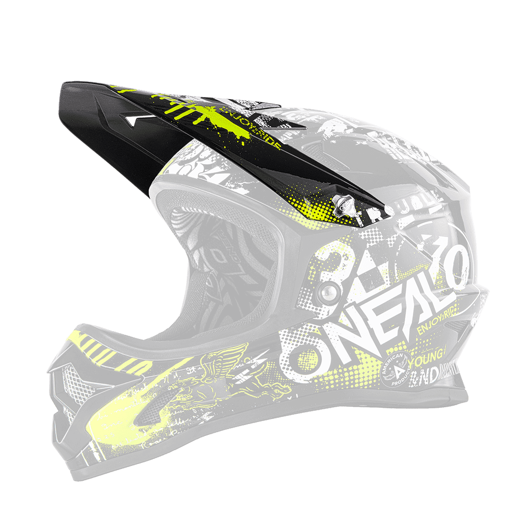 Casco Oneal Backflip Niño Rl2 Negro/azul Rider Oneal