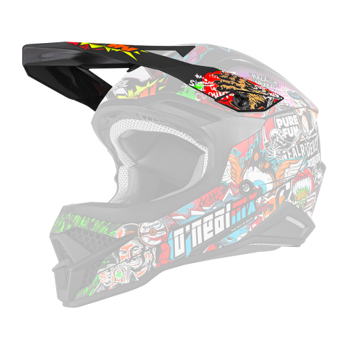 O'Neal Visor 3SRS Helmet CRANK 2.0 multi