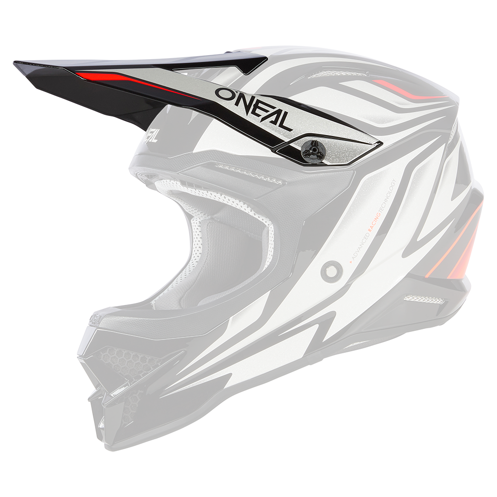 Casco Adventure O'Neal D-SRS Negro/Rojo mate – Meinser