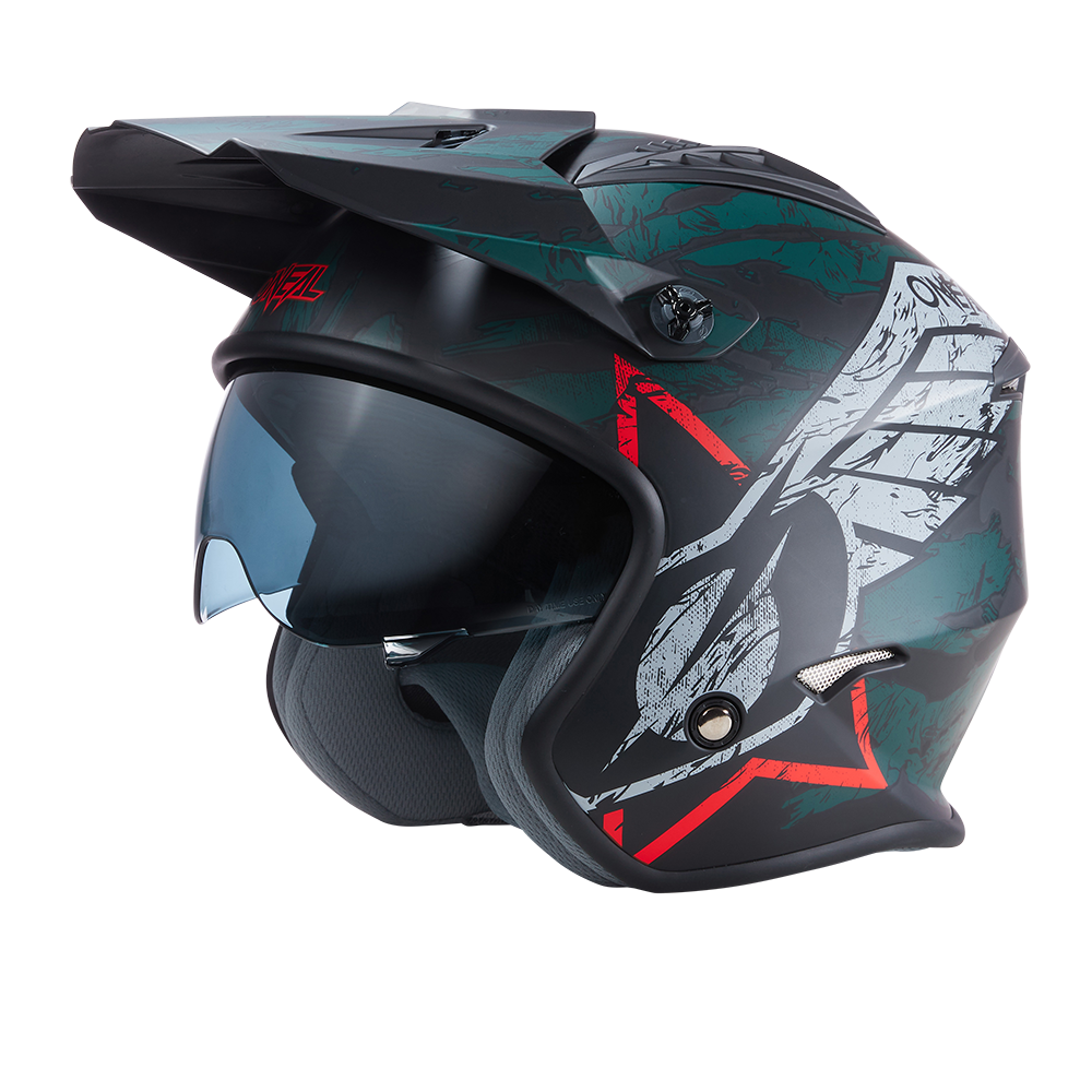 Foreigner Climatic mountains Wetland O'Neal Shop - O'Neal VOLT Helmet WING V.22 black/gray L (59/60 cm)