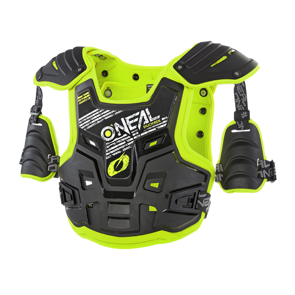 O`Neal PXR Stone Shield Enduro Cross Brust und Rückenschutz orange sw Uni Gr. 