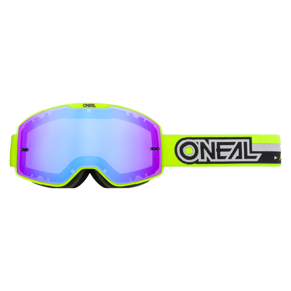 Oneal B-20 Flat Clear Motocross Goggles 