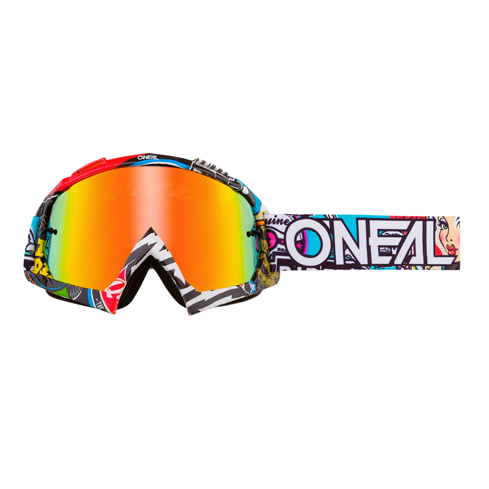 O 'Neal Spare Lens remplacement vitre pour b10 Goggle RADIUM bleu ONEAL