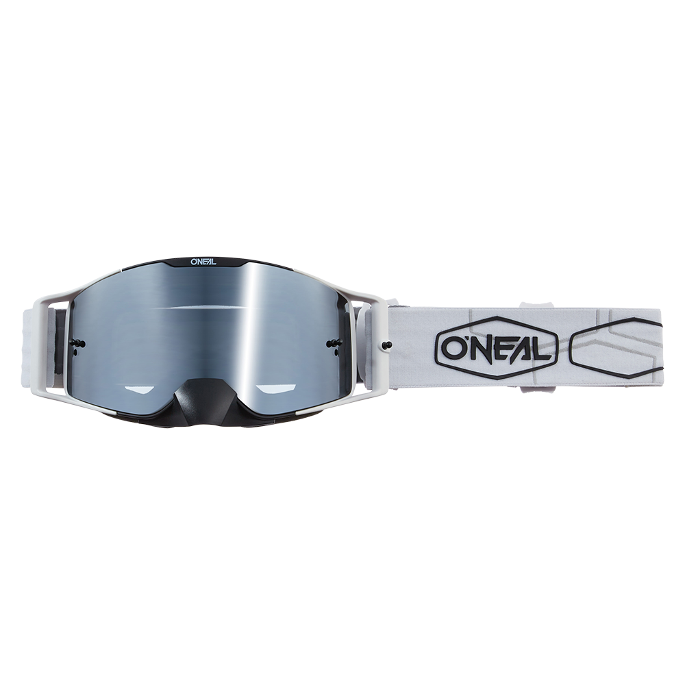 O'Neal Shop - O'Neal B-30 Goggle HEXX V.22 black/white - silver mirror